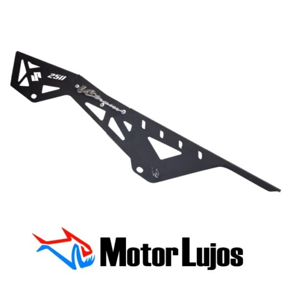 P. Guardacadena Negro "VSTROM 250 "+ 3D CROMO - Imagen 2