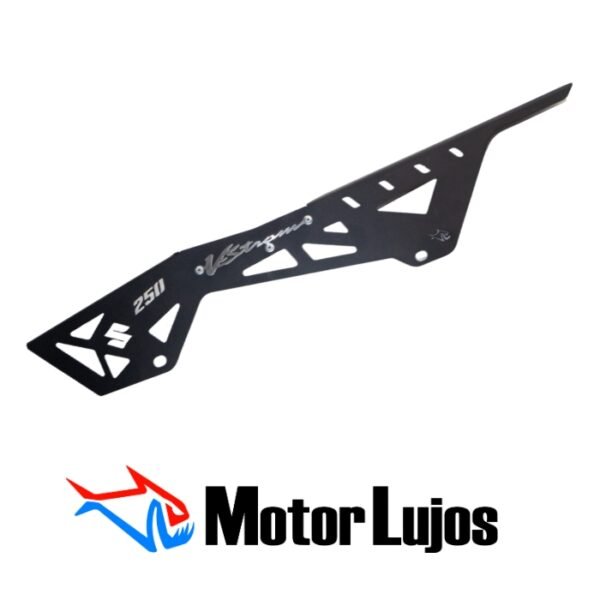 P. Guardacadena Negro "VSTROM 250 "+ 3D CROMO