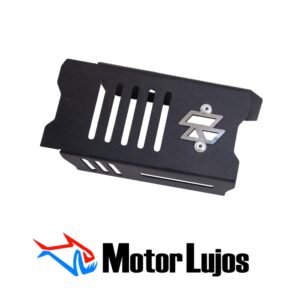 Lujo Delantero Exosto Negro "XPULSE 200-4V"+ 3D CROMO