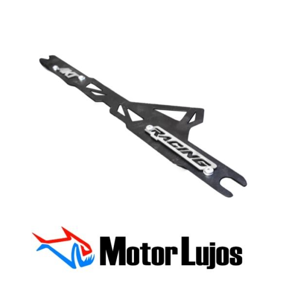 Platina Estabilizadora Trasera Negro "NKD 125" + 3D CROMO