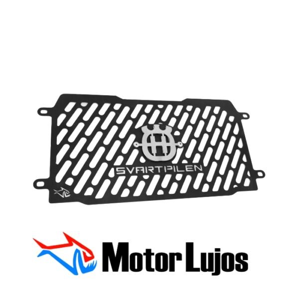 P. Radiador Negro "HUSQVARNA 401 2024" + 3D CROMO
