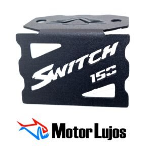 P.B. Freno Delantero Negro "SWITCH 150" + 3D CROMO