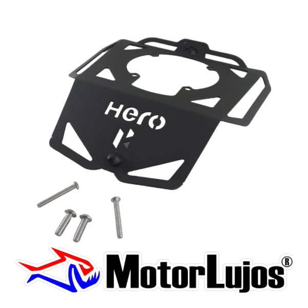 Base Negra Tank Bag "XPULSE 200 - HUNK 190" + Tornillos - Imagen 2