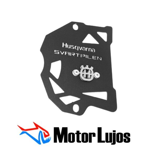 Lujo Piñon Salida Negro "HUSQVARNA 401 2024" + 3D CROMO