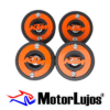 Juego Slider De Eje Naranja x2 Varilla  "KTM "  Delantero + Tor