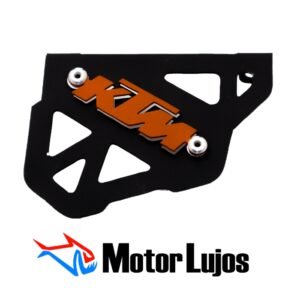 P. Caliper Negro "KTM 390 V3" + 3D NARANJA