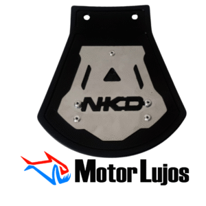 Salpicadera Cromo "NKD" + 3D NEGRO