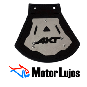 Salpicadera Cromo "AKT" + 3D NEGRO