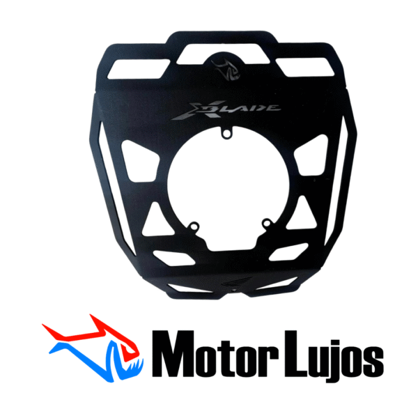 Base Negra Tank Bag "HONDA XBLADE 160" + Tornillos